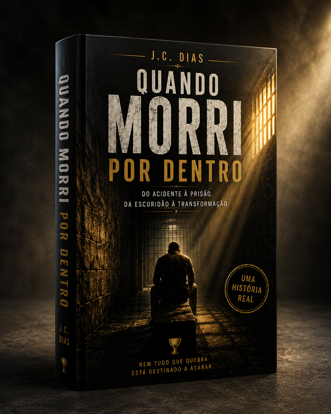 Livro Quando Morri Por Dentro, de J.C. Dias